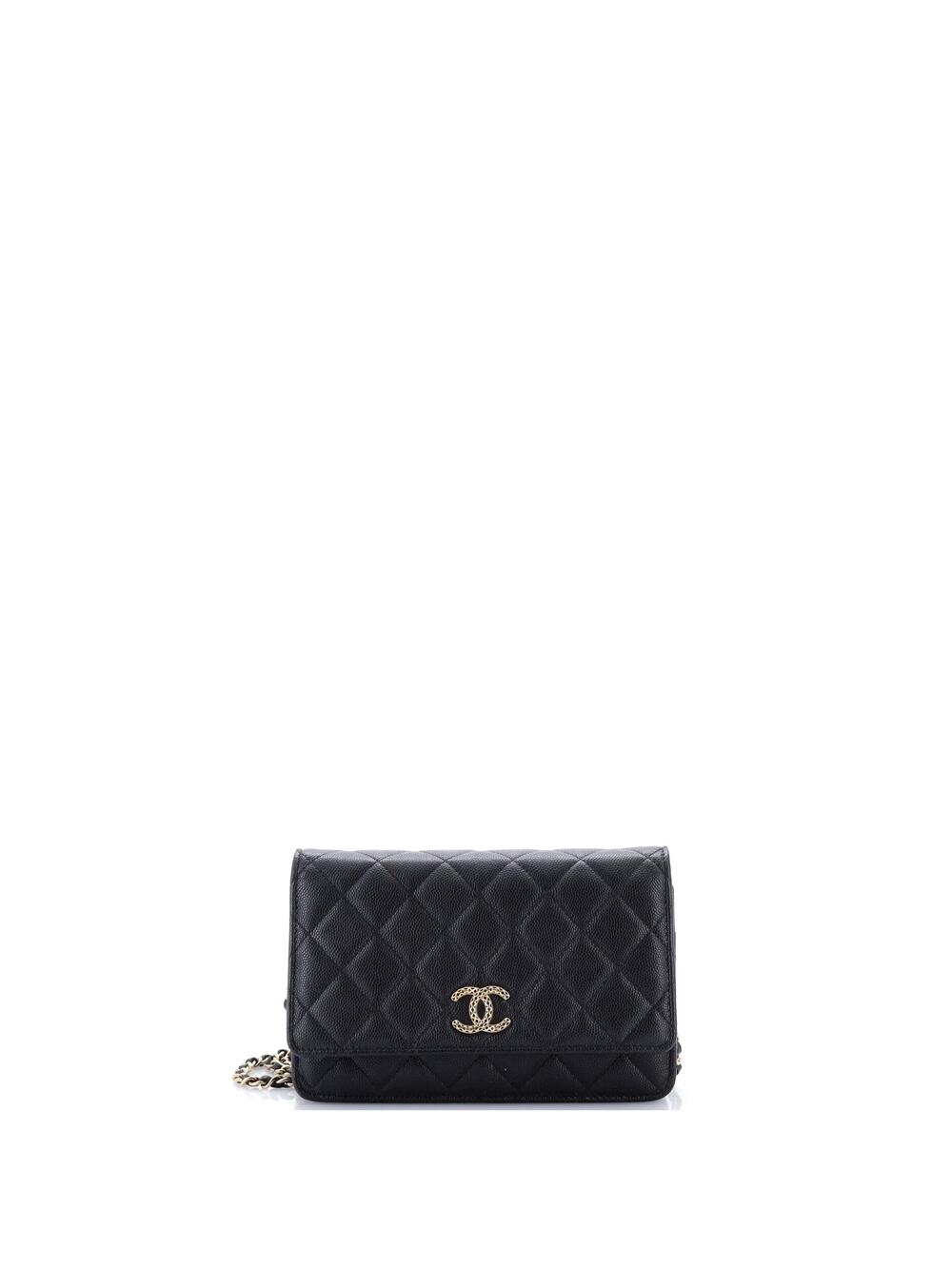 Chanel Textured Cc Wallet On Chain #370993C40B